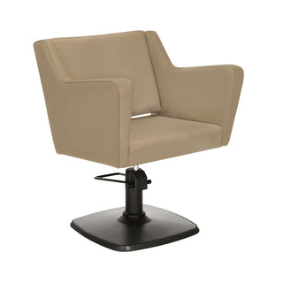 Beige modern frisörstol - Anouk BE
