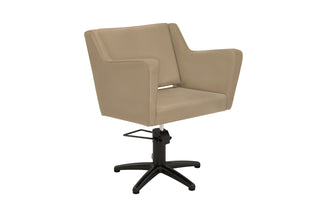 Beige modern frisörstol - Anouk BE