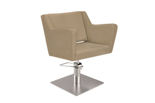 Beige modern frisörstol - Anouk BE