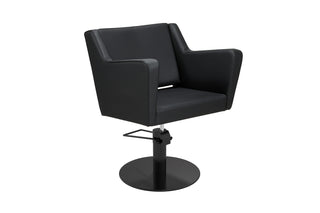 Svart modern friserstol - Anouk B