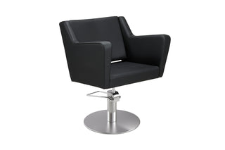 Svart modern friserstol - Anouk B