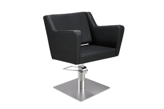 Svart modern friserstol - Anouk B