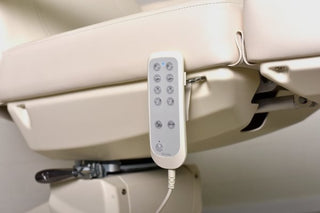Beige elektrisk skönhetsstol - Aries 4 CR