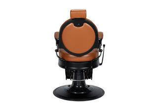 Brun vintage Barberarstol - Check BR