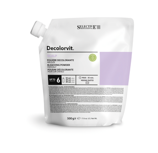 Blekning för känslig hårbotten & sköra längder | 6 nivåer | Decolorvit Scalp Violett pulver