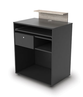Grå kompakt design - Dylan Receptionsdisk