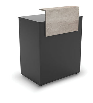 Grå kompakt design - Dylan Receptionsdisk