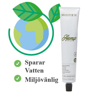 Waterless Schampo 100ml | Miljövänligt val | Känslig hårbotten | Hemp