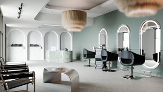 Loop-silver-spegel