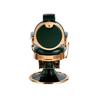 green-vintage-barberarstol-profil-bak