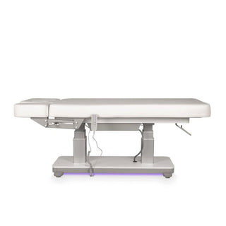 vit-elektrisk-massagesäng-for-salong-fjärrkontroll2