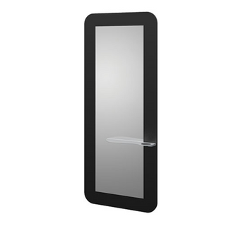 Zoel W / Zoel B - Mirror in stainless steel with frame 