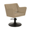 Beige modern frisörstol - Anouk BE