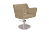 Beige modern frisörstol - Anouk BE