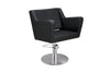Svart modern friserstol - Anouk B