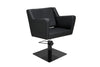 Svart modern friserstol - Anouk B