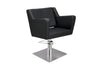 Svart modern friserstol - Anouk B