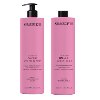 Duo färgbevarande schampo + balsam | Color Block 1000ml