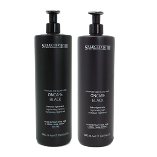 Duo schampo + balsam | Black 1000ml