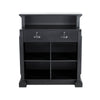 Svart stilren design  - Earl Receptionsdisk