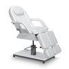 Vit ergonomisk manikyr & pedikyr stol - Mensa W W