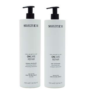 Duo schampo + balsam för skadat hår | Repair 1000ml