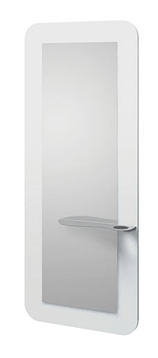 Zoel W / Zoel B - Mirror in stainless steel with frame 