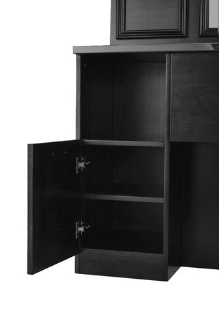 svart-schamponeringsstation-frisör-närbild-luckor